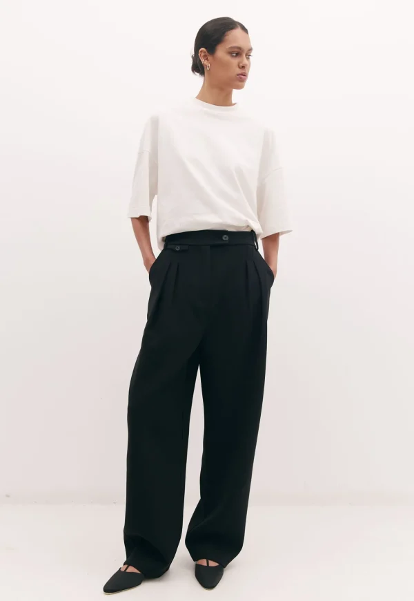 Sale Adam Trouser - Black Women Pants