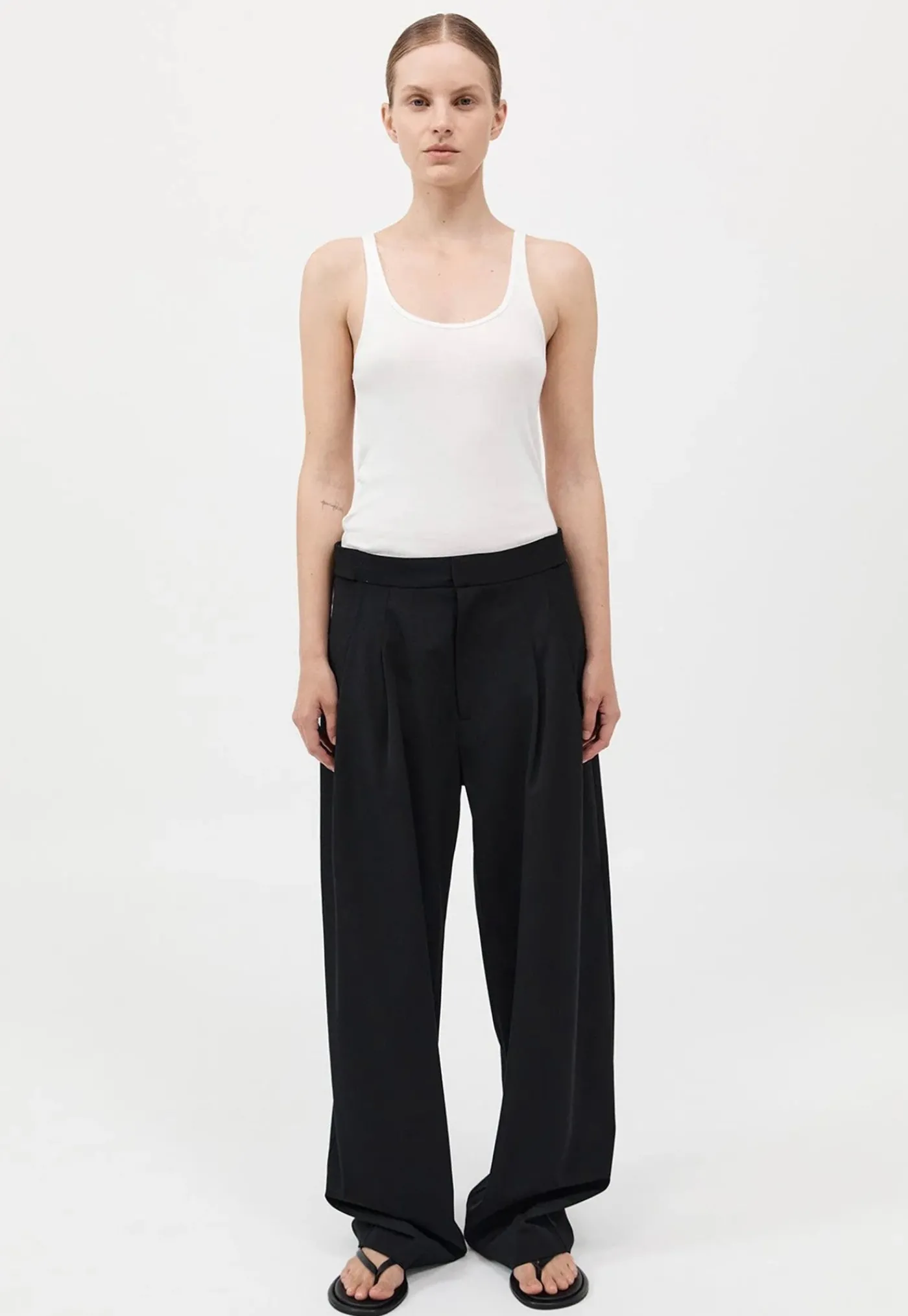 adjustable_pants__black_0.webp Fashion Adjustable Pants - Black Women Pants