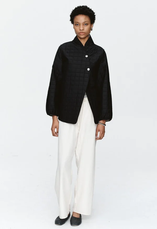 Clearance Agnes Jacket - Black/Ivory Women Blazers & Jackets