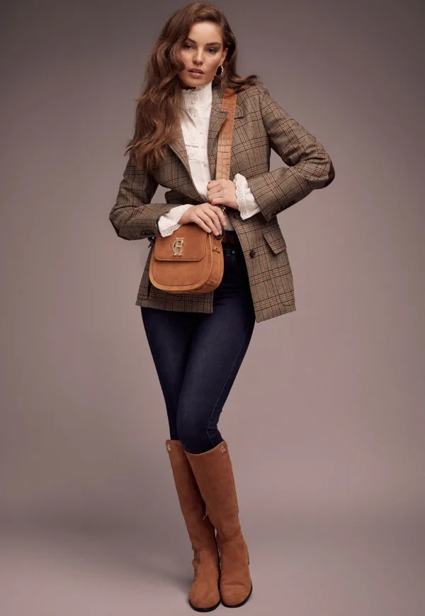 Online Albany Knee Boot - Tan Suede Women Footwear | Boots