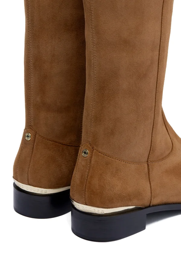 Online Albany Knee Boot - Tan Suede Women Footwear | Boots