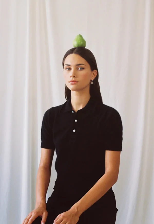 Discount Alchemist Polo - Black Women Tops & Tees