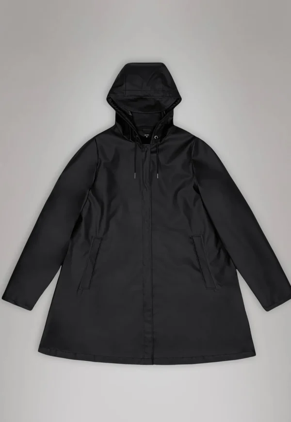 New A-line W Jacket - Black Women Blazers & Jackets