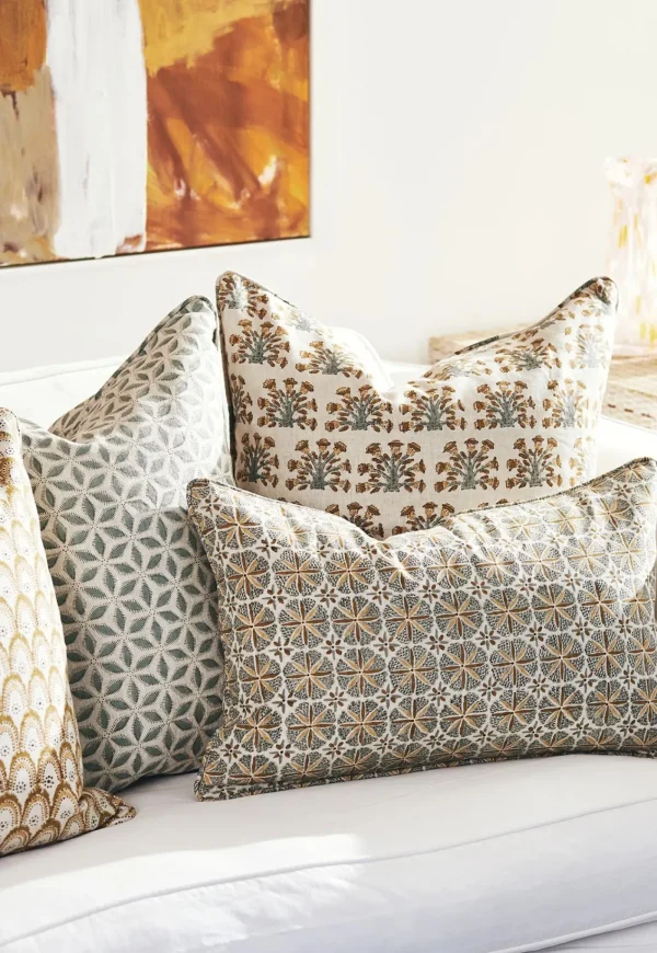 Sale Assam Egypt Linen Cushion 35x55cm Cushions & Throws
