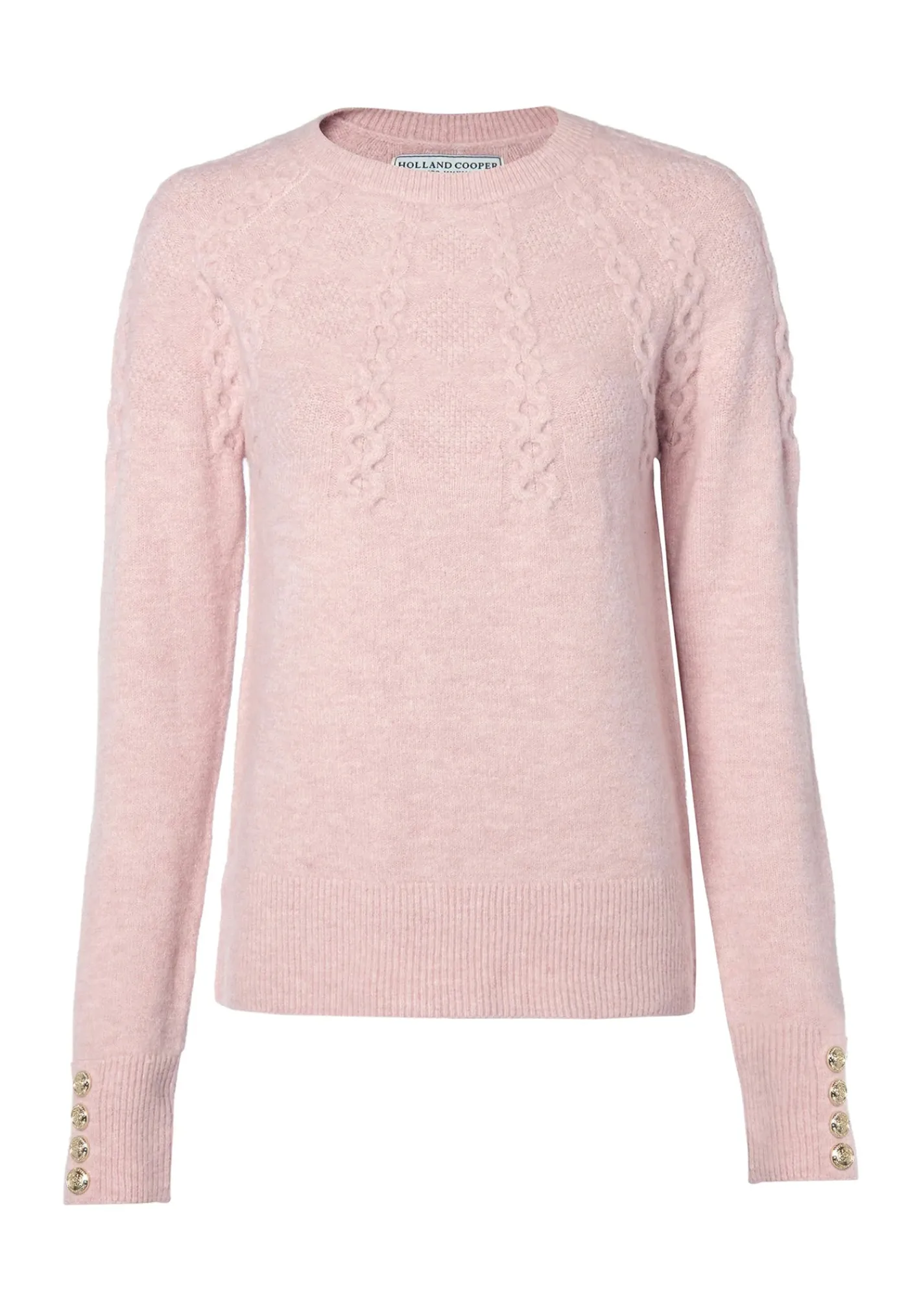 astoria_half_cable_knit___8.webp Fashion Astoria Half Cable Knit - Blush Pink Women Knitwear