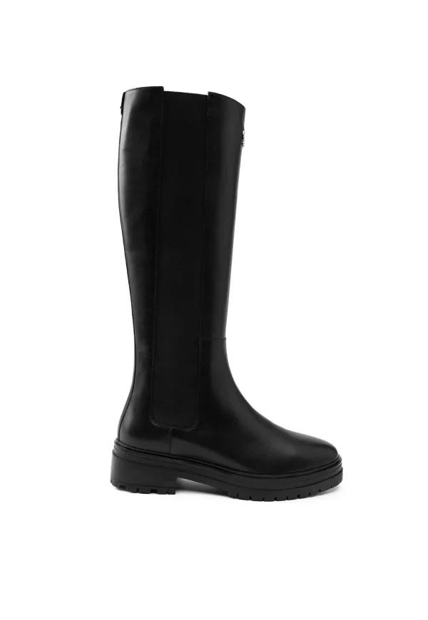 Discount Astoria Knee Boot - Black Women Footwear | Boots