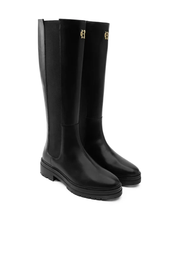 Discount Astoria Knee Boot - Black Women Footwear | Boots