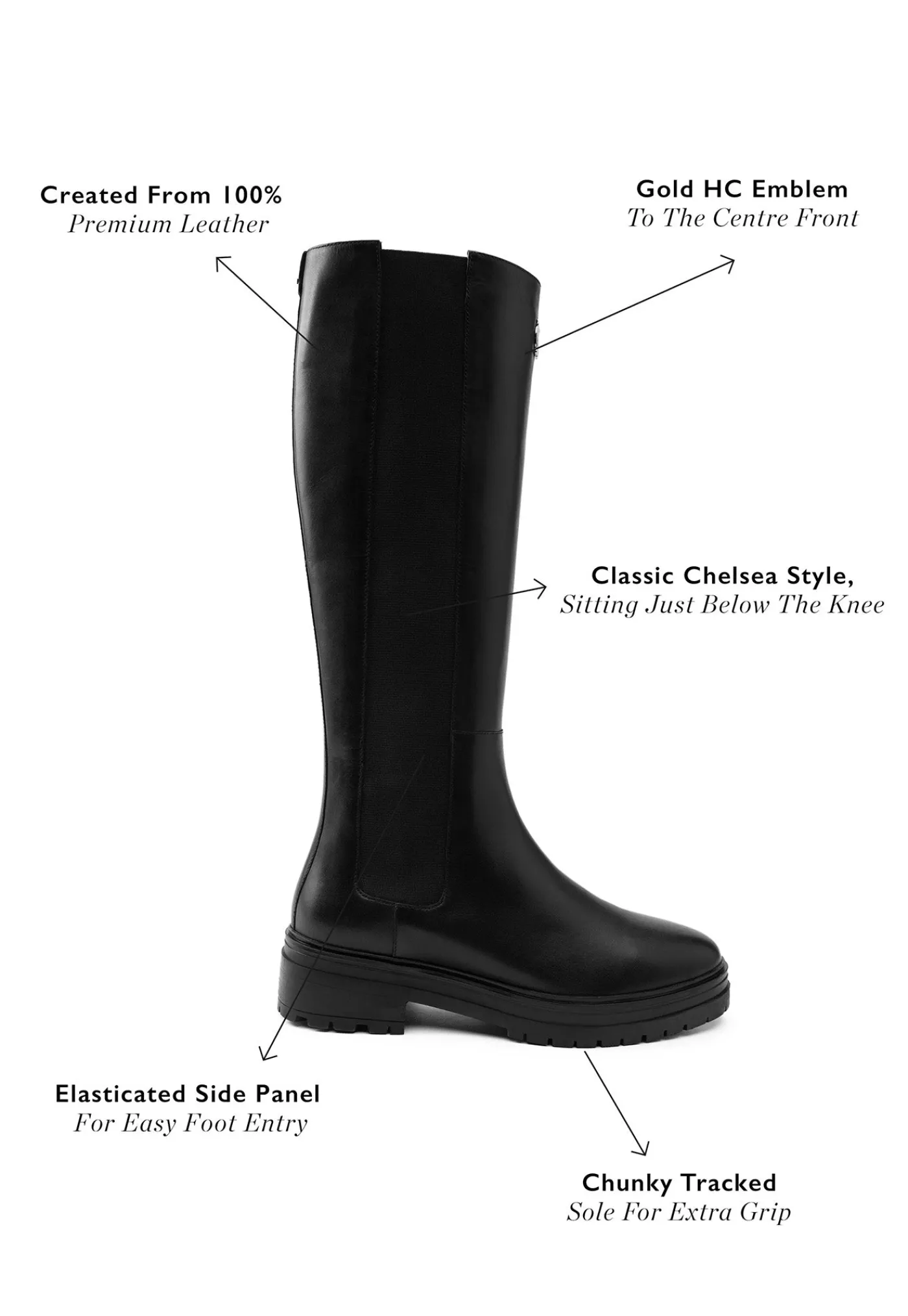 astoria_knee_boot__black_4.webp Discount Astoria Knee Boot - Black Women Footwear | Boots