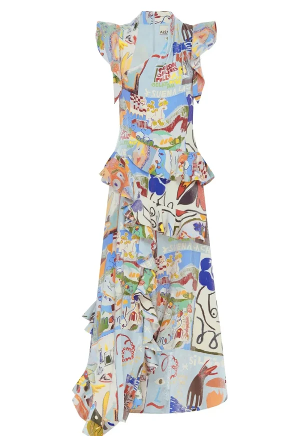 Fashion Aurelia Gown - Multi Women Dresses