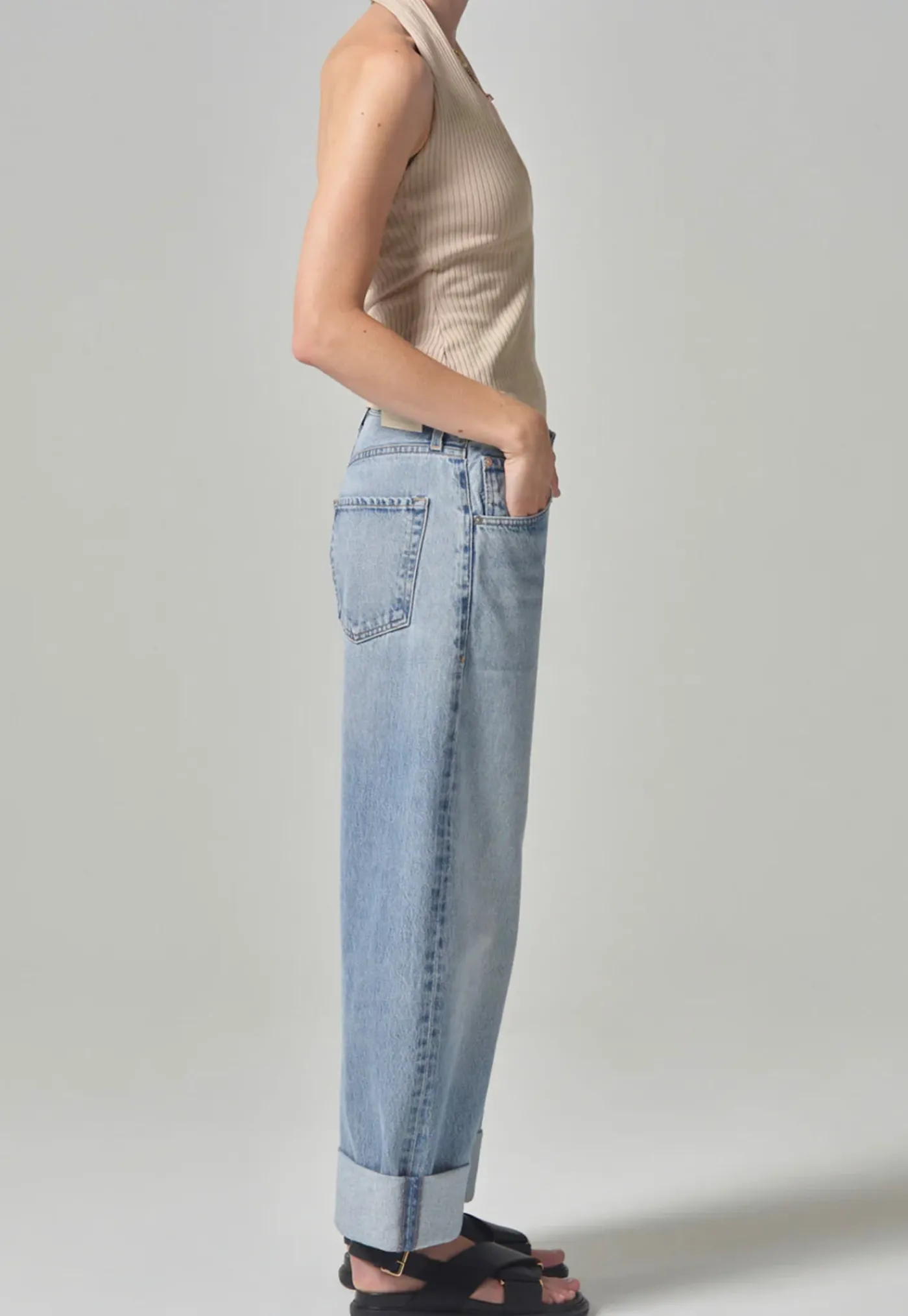 ayla_baggy_jean__gemini_3.webp Clearance Ayla Baggy Jean - Gemini Women Denim