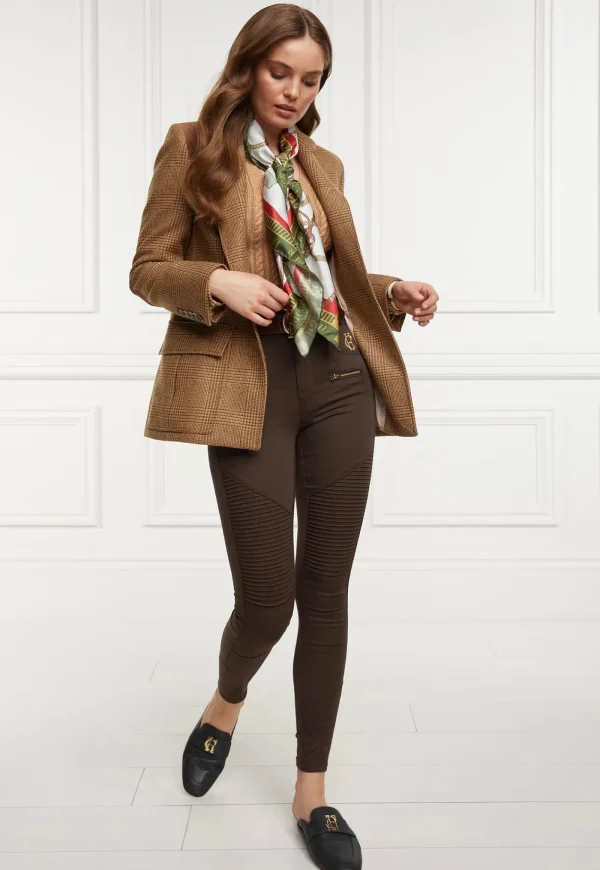 Outlet Biker Jean - Chocolate Women Pants