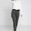 Clearance Biker Jean - Hunter Green Women Denim