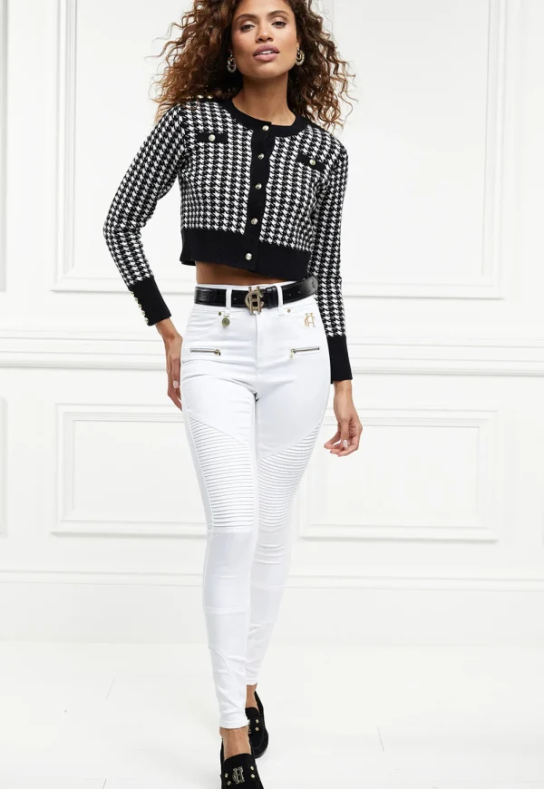 Best Biker Jean - Optic White Women Denim