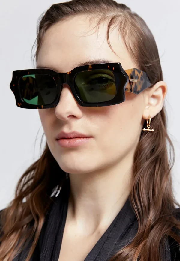 Discount Blow Wave Sunglasses - Two Torts Women Sunglasses | Sunglasses