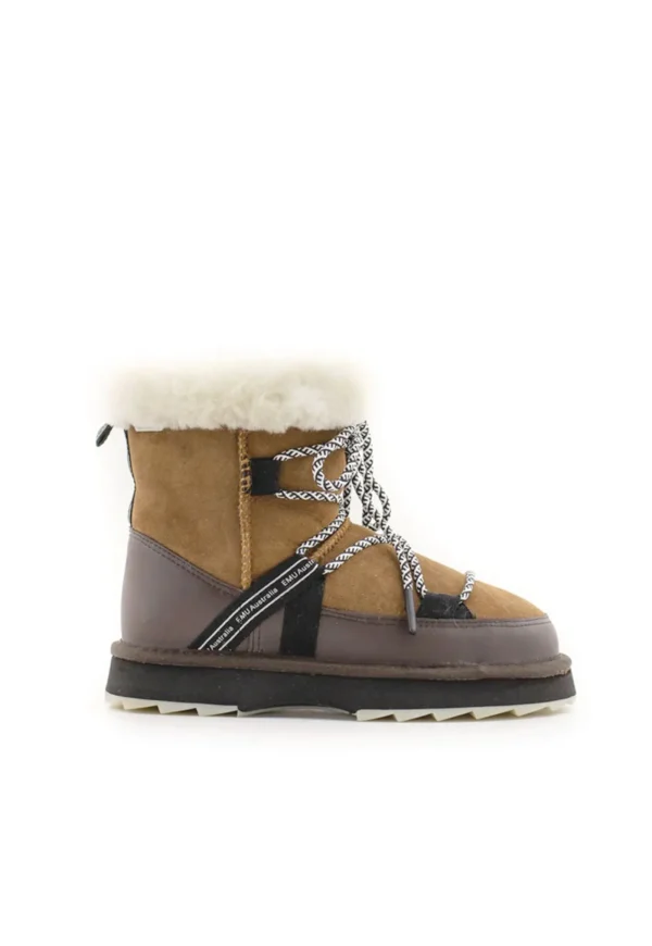 Best Blurred Sheepskin Boot - Chestnut Women Footwear | Boots