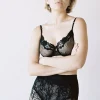 Discount Bonnie Underwire Bra - Black Women Lingerie