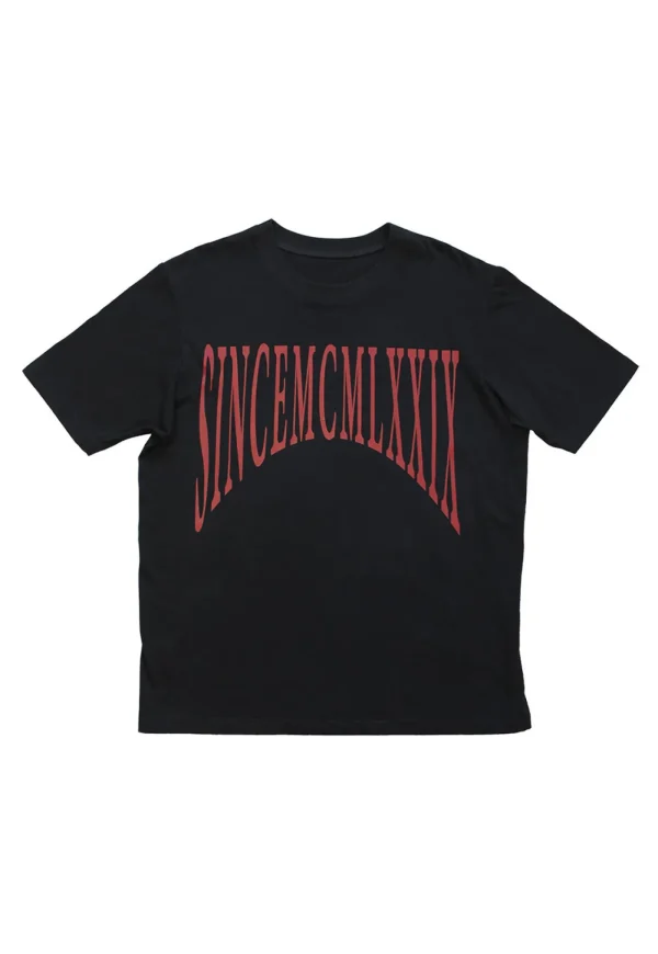 Clearance Box Tee Since - Black Women Tops & Tees