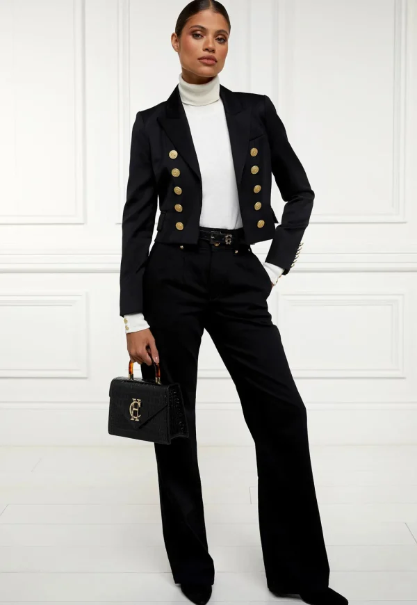 Online Brompton Jacket - Black Barathea Women Blazers & Jackets