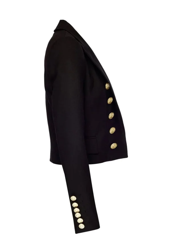 Online Brompton Jacket - Black Barathea Women Blazers & Jackets