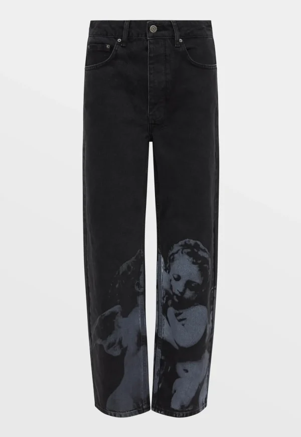 Outlet Brooklyn Jean High Lovers - Black Women Pants