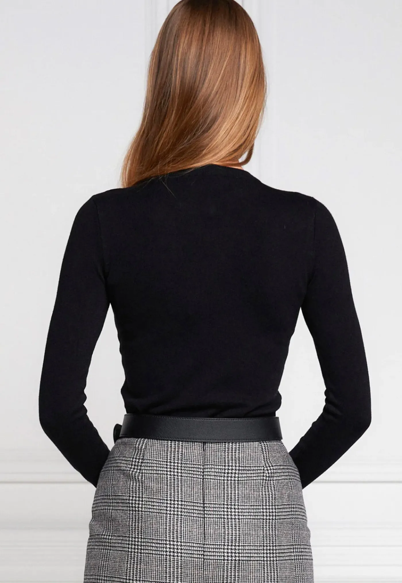 buttoned_knit_crew_neck___4-3.webp New Buttoned Knit Crew Neck - Black Women Tops & Tees | Knitwear