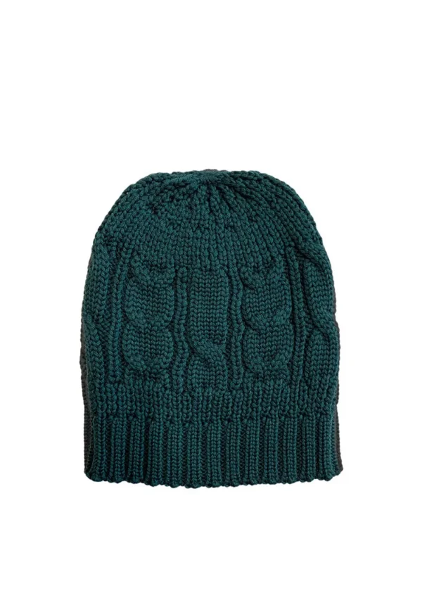Sale Cable Beanie - Dark Forest Women Hats | Hats