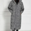 Clearance Camden Longline Coat - Houndstooth Women Coats
