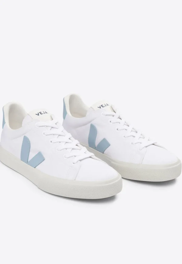 Hot Campo Canvas - White/Steel Women Footwear | Sneakers