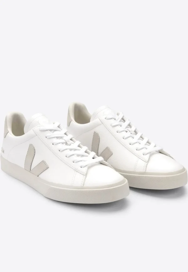 Best Campo Chromefree Leather - White Natural Women Footwear | Sneakers