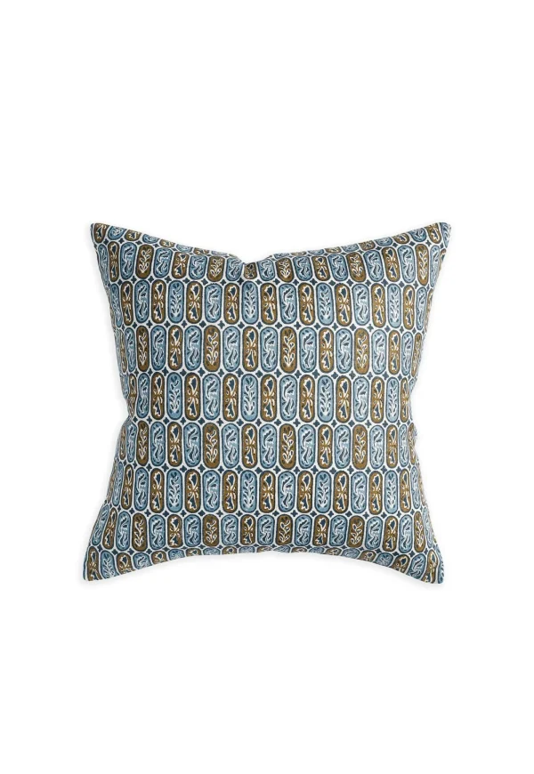 New Carezza Tobacco Linen Cushion 50x50cm Cushions & Throws