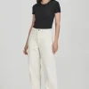 Online Carpenter Pant - Ecru Women Pants
