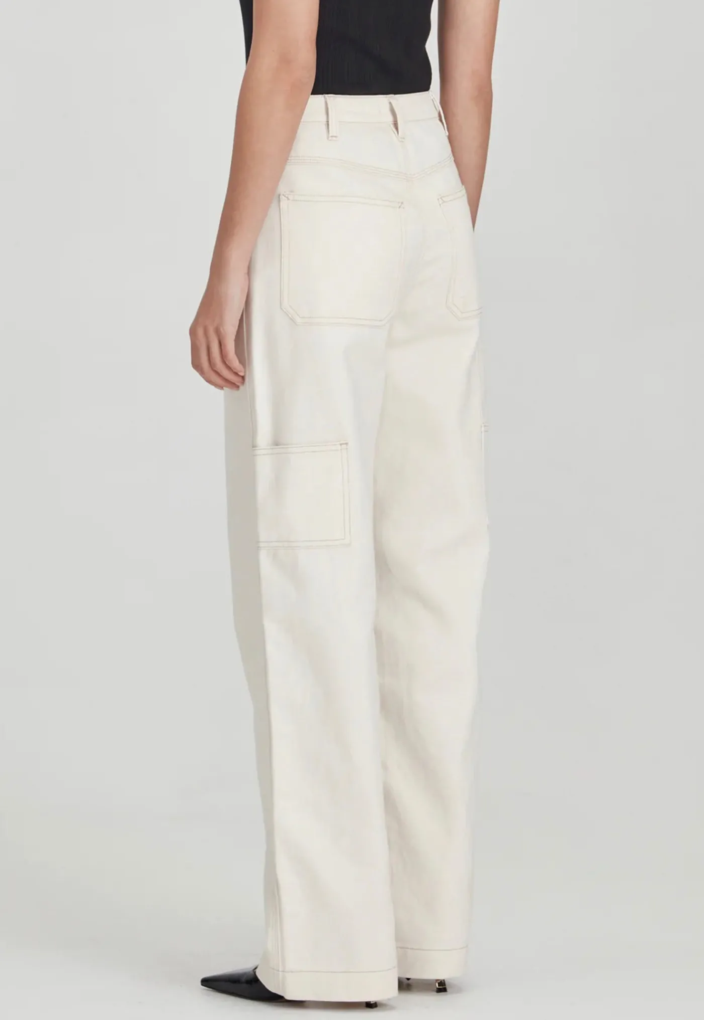 carpenter_pant__ecru_2.webp Online Carpenter Pant - Ecru Women Pants