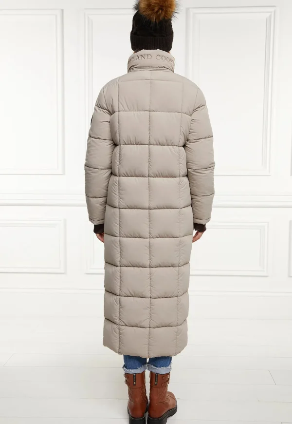 Online Carrington Longline Coat - Stone Women Coats