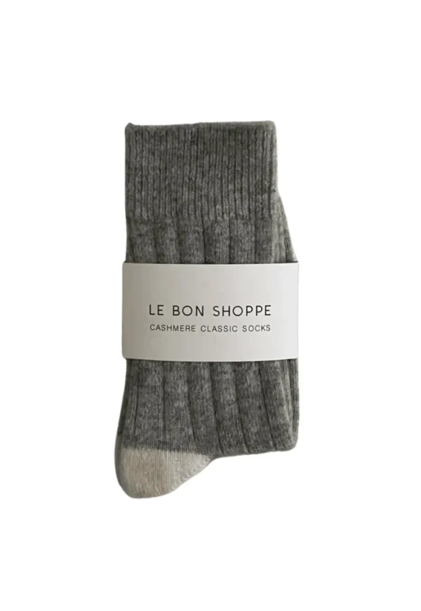 Clearance Cashmere Socks - Grey Melange Women Socks | Socks