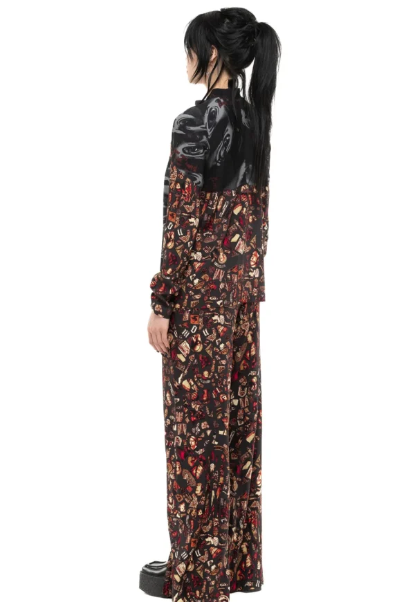 New Chaise Pant - Fragment Print Women Pants