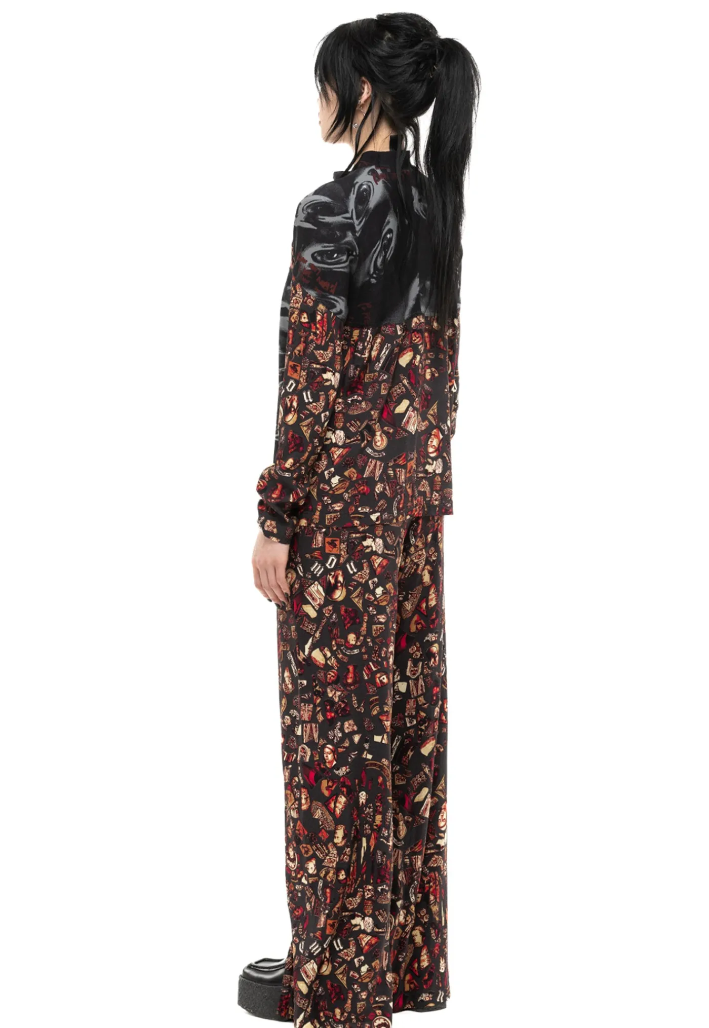 chaise_pant__fragment_pri_3.webp New Chaise Pant - Fragment Print Women Pants