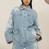 Outlet Charlene Denim Jacket - Light Wash Women Blazers & Jackets | Denim