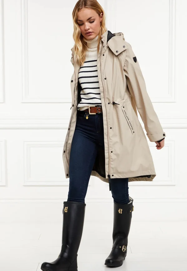 Online Chartwell Rain Parka - Stone Women Blazers & Jackets