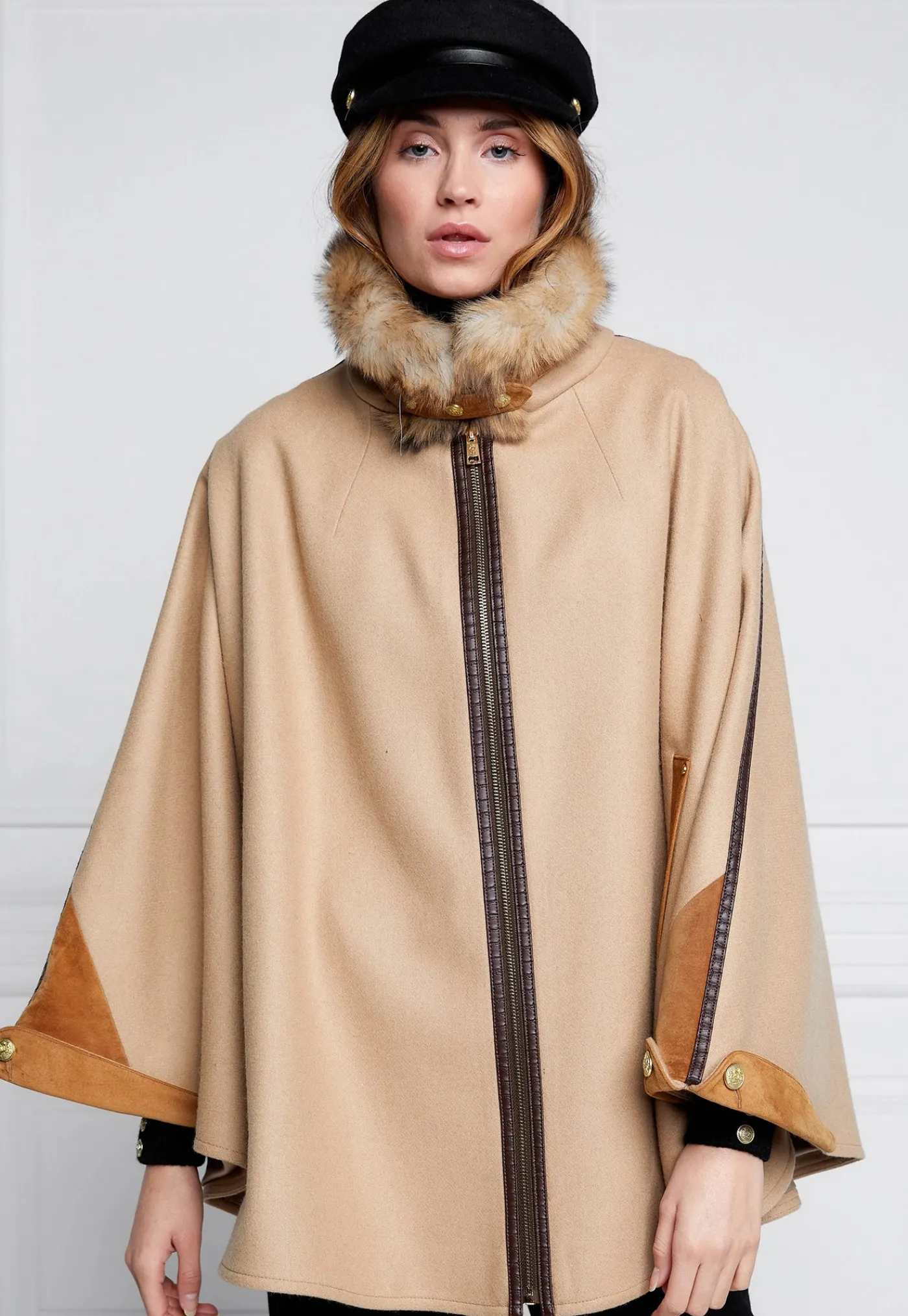 chiltern_cape__camel_3.webp Hot Chiltern Cape - Camel Women Coats