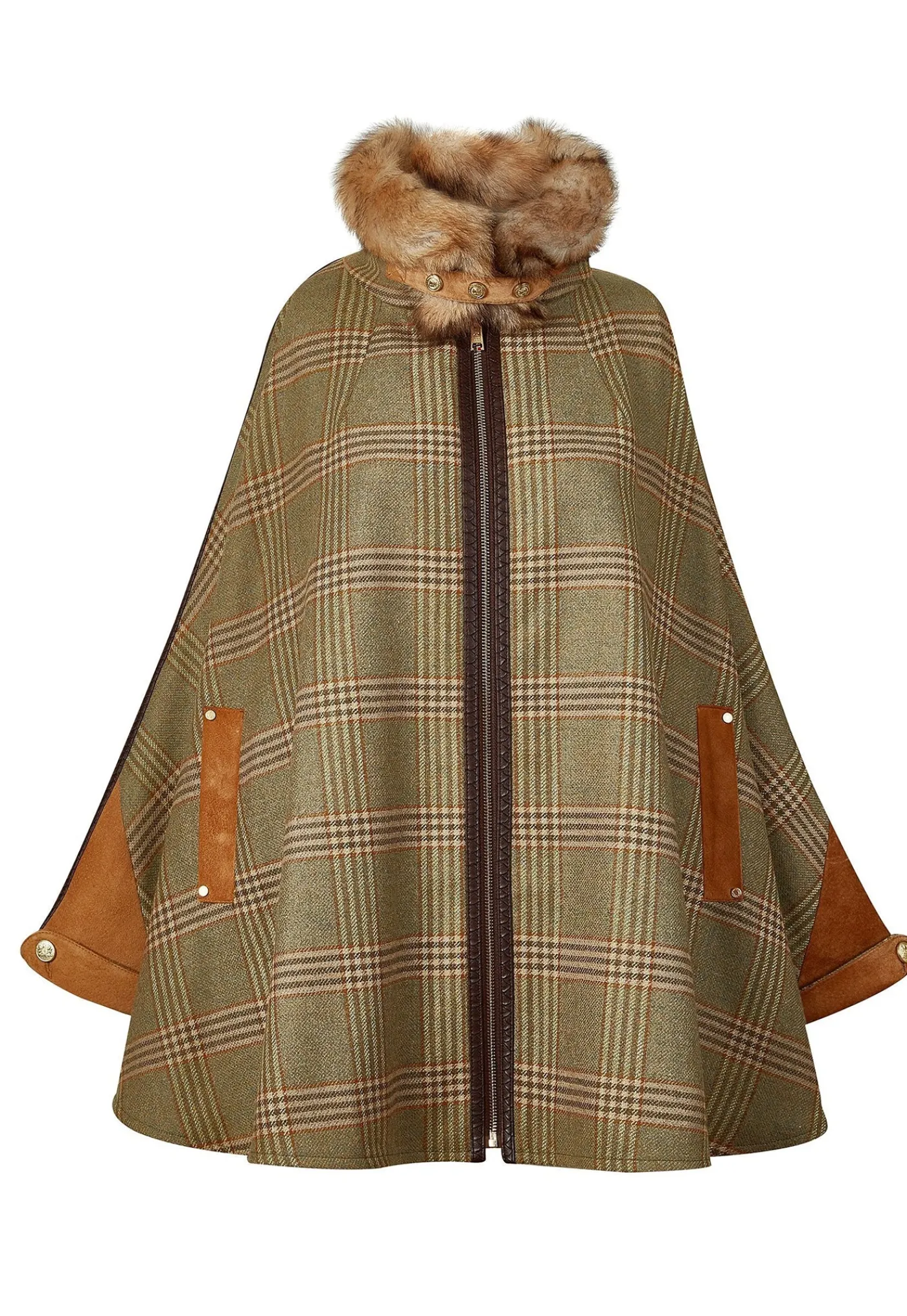chiltern_cape__leveret_8.webp Clearance Chiltern Cape - Leveret Women Coats