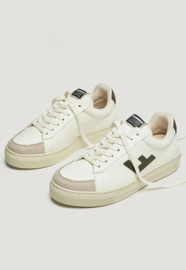 Fashion Classic 70s Sneakers - White Khaki Ecru Women Footwear | Sneakers