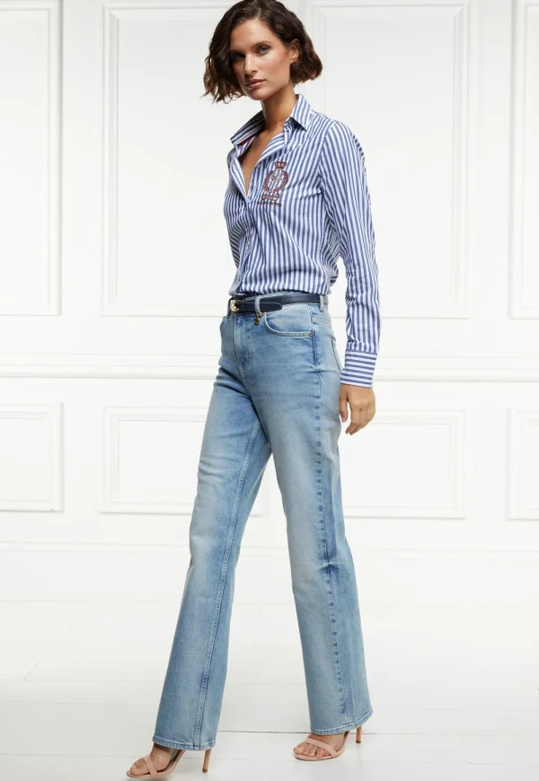 Discount Classic Straight Jean - Vintage Indigo Women Denim