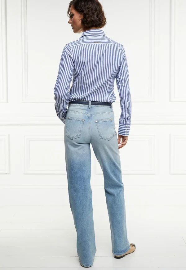 Discount Classic Straight Jean - Vintage Indigo Women Denim