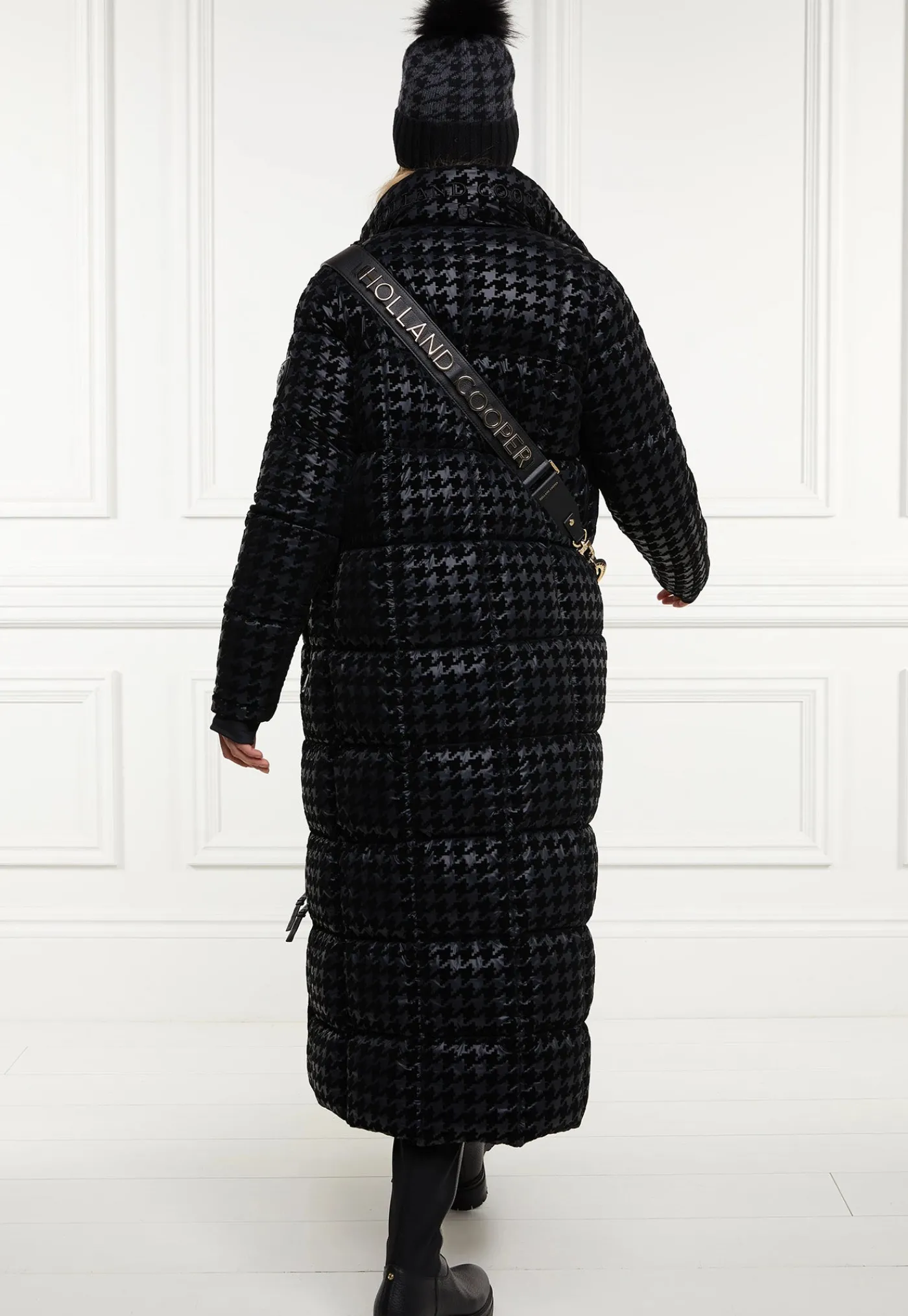 crawford_longline_coat__m_5.webp Discount Crawford Longline Coat - Mono Houndstooth Women Coats