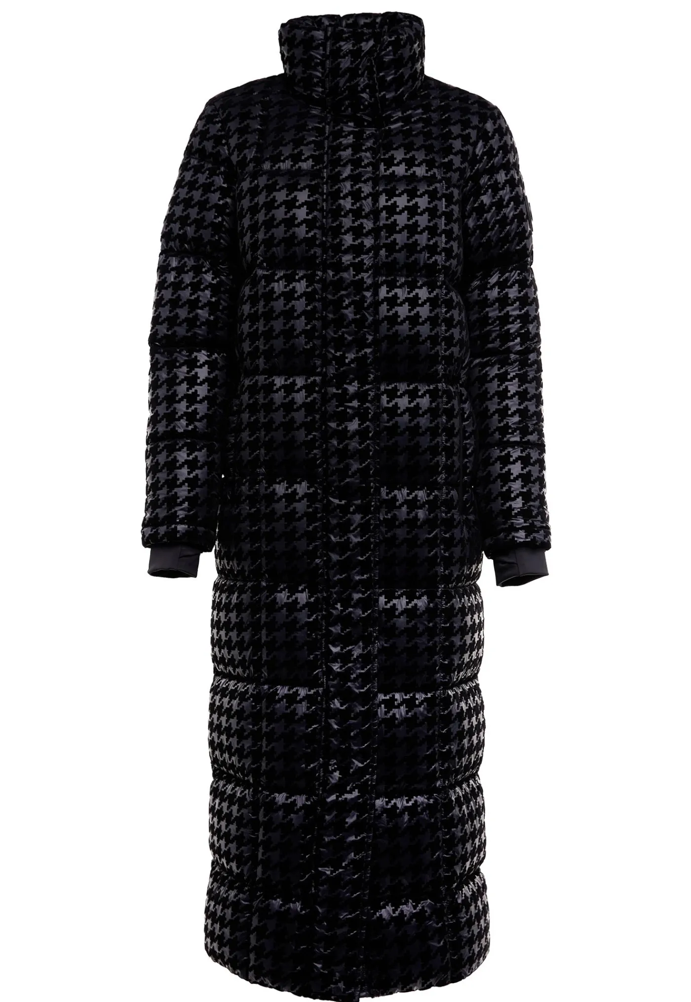 crawford_longline_coat__m_8.webp Discount Crawford Longline Coat - Mono Houndstooth Women Coats