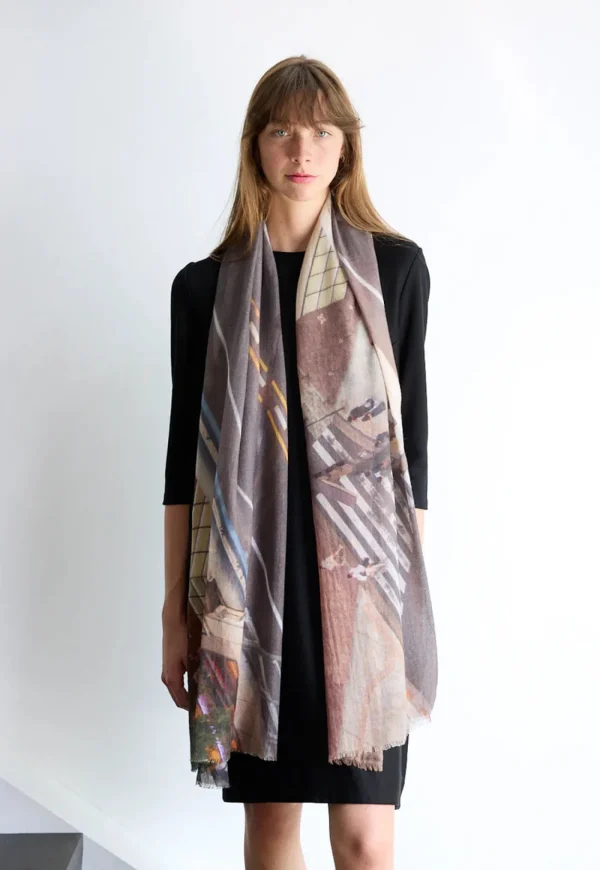 Sale Cross Roads - Skinny Wool Scarf Women Scarves | Scarves