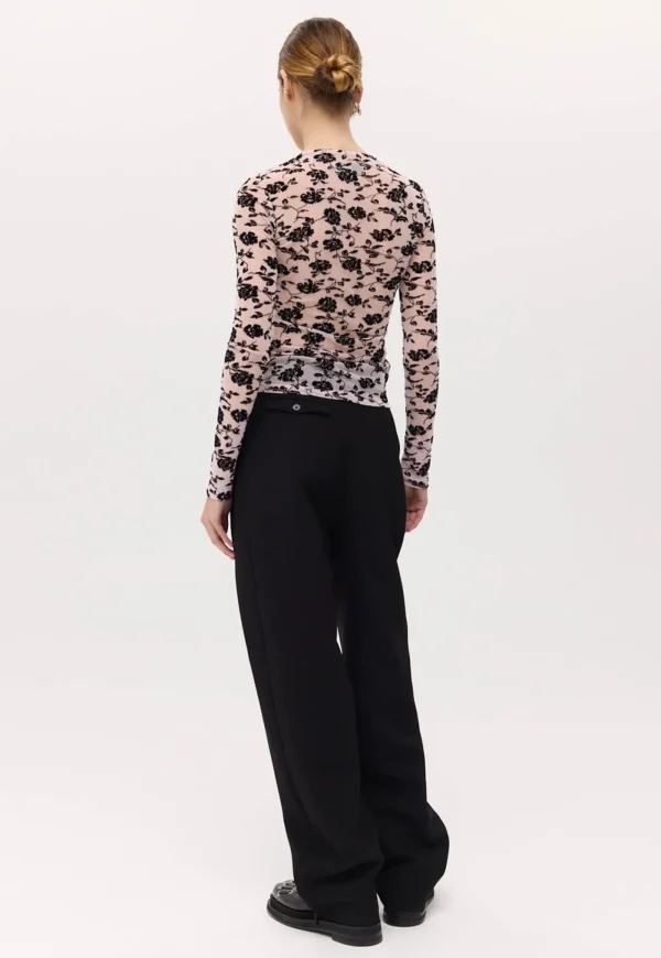 Outlet Darvos Top - Powder & Black Women Tops & Tees