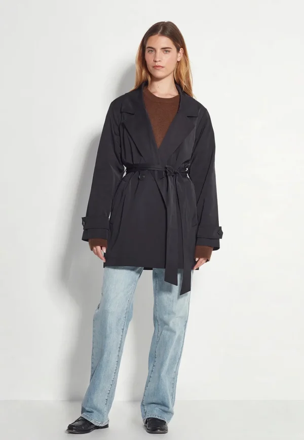 Sale Del Trench - Black Women Coats