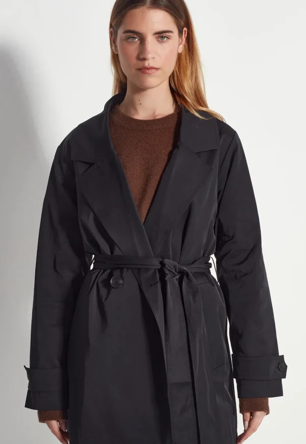 Sale Del Trench - Black Women Coats