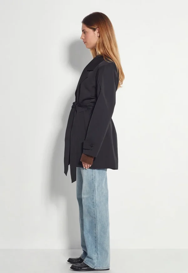 Sale Del Trench - Black Women Coats